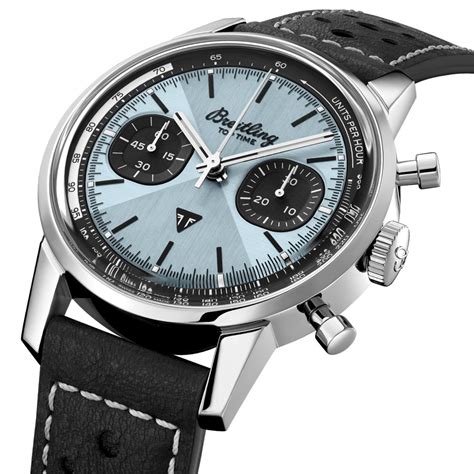 breitling top time blue bezel|Breitling triumph top time.